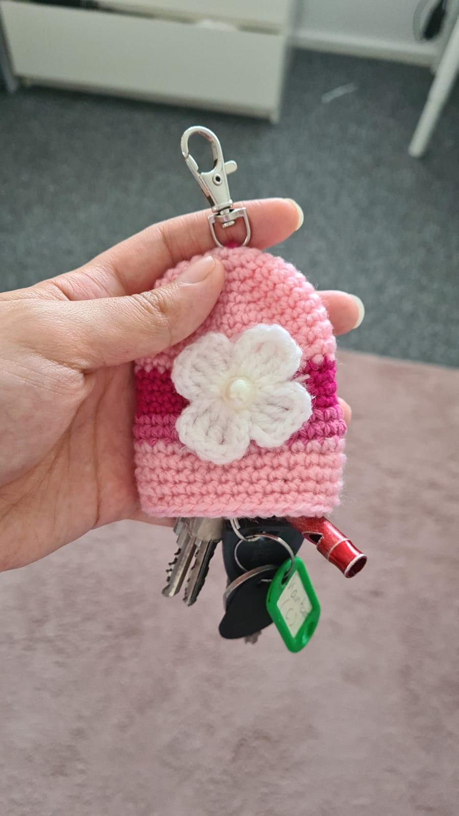 crochet keychain 