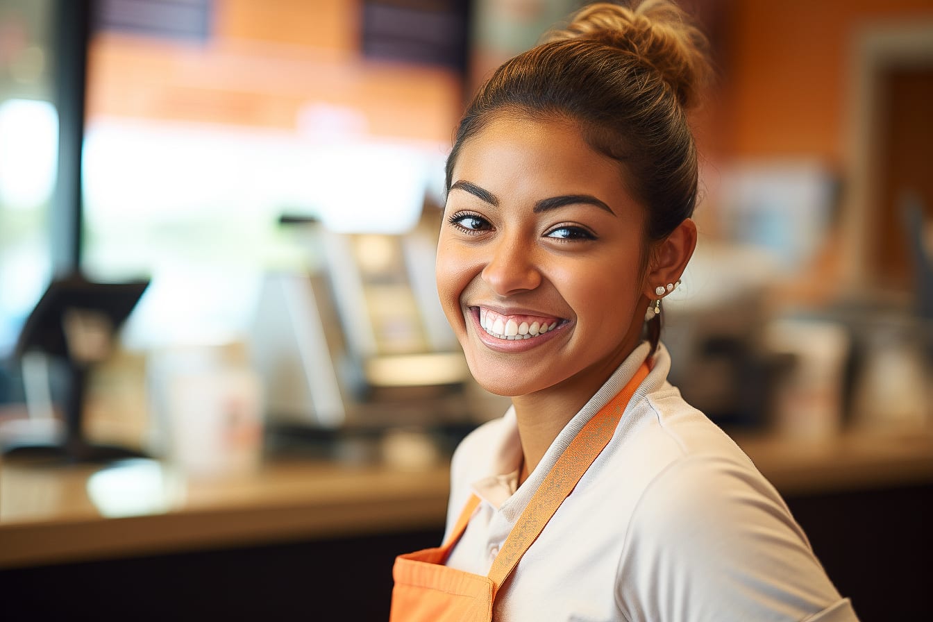 medewerker_bij_dunkin_dount